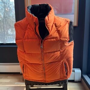 FOG by London Fog Mens Orange Vest size L